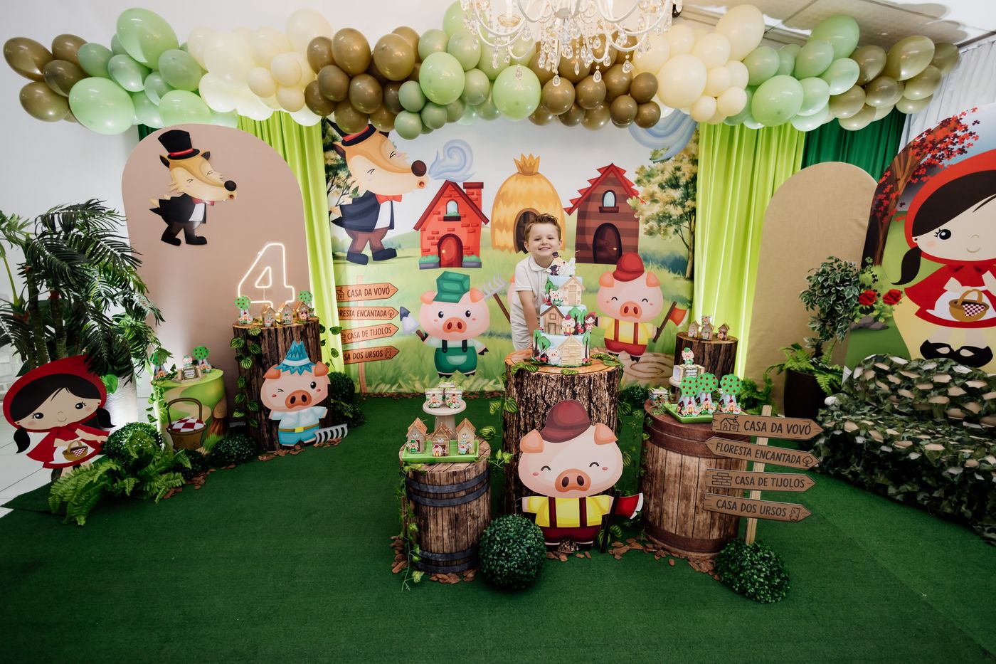 Aniversário Infantil - 4 anos Gabriel