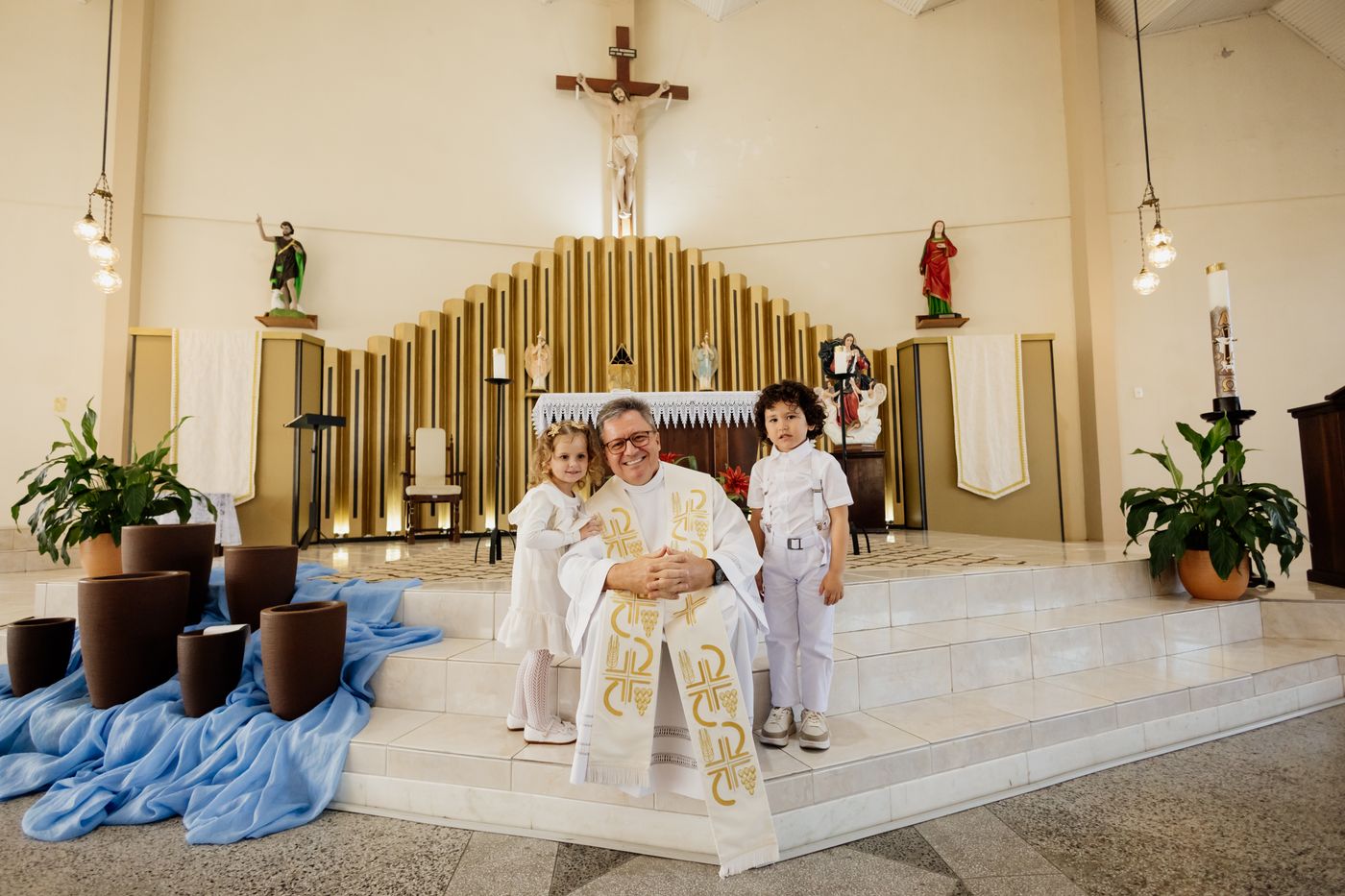 Batizado Agatha e Pedro